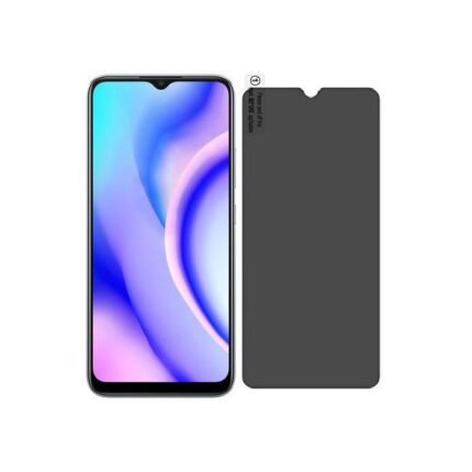 Privacy Screen Protector Compatible for Realme C15 Qualcomm Edition 64GB - Matte Finish