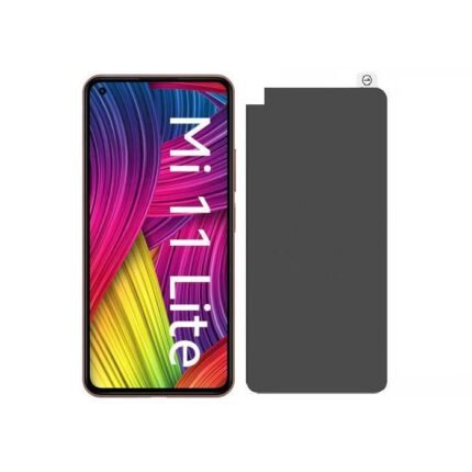 Privacy Screen Protector Compatible for Xiaomi Mi 11 Lite 8GB RAM - Matte Finish
