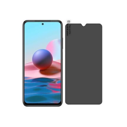Privacy Screen Protector Compatible for Xiaomi Redmi Note 10 Pro 8GB RAM - Matte Finish