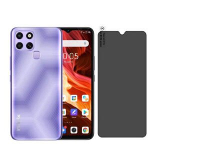 Privacy Screen Protector Compatible for Infinix Smart 6 Plus - Matte Finish