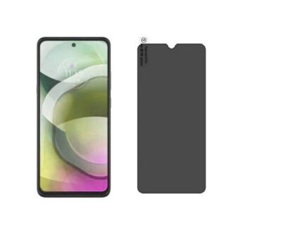 Privacy Screen Protector Compatible for Motorola E32 - Matte Finish